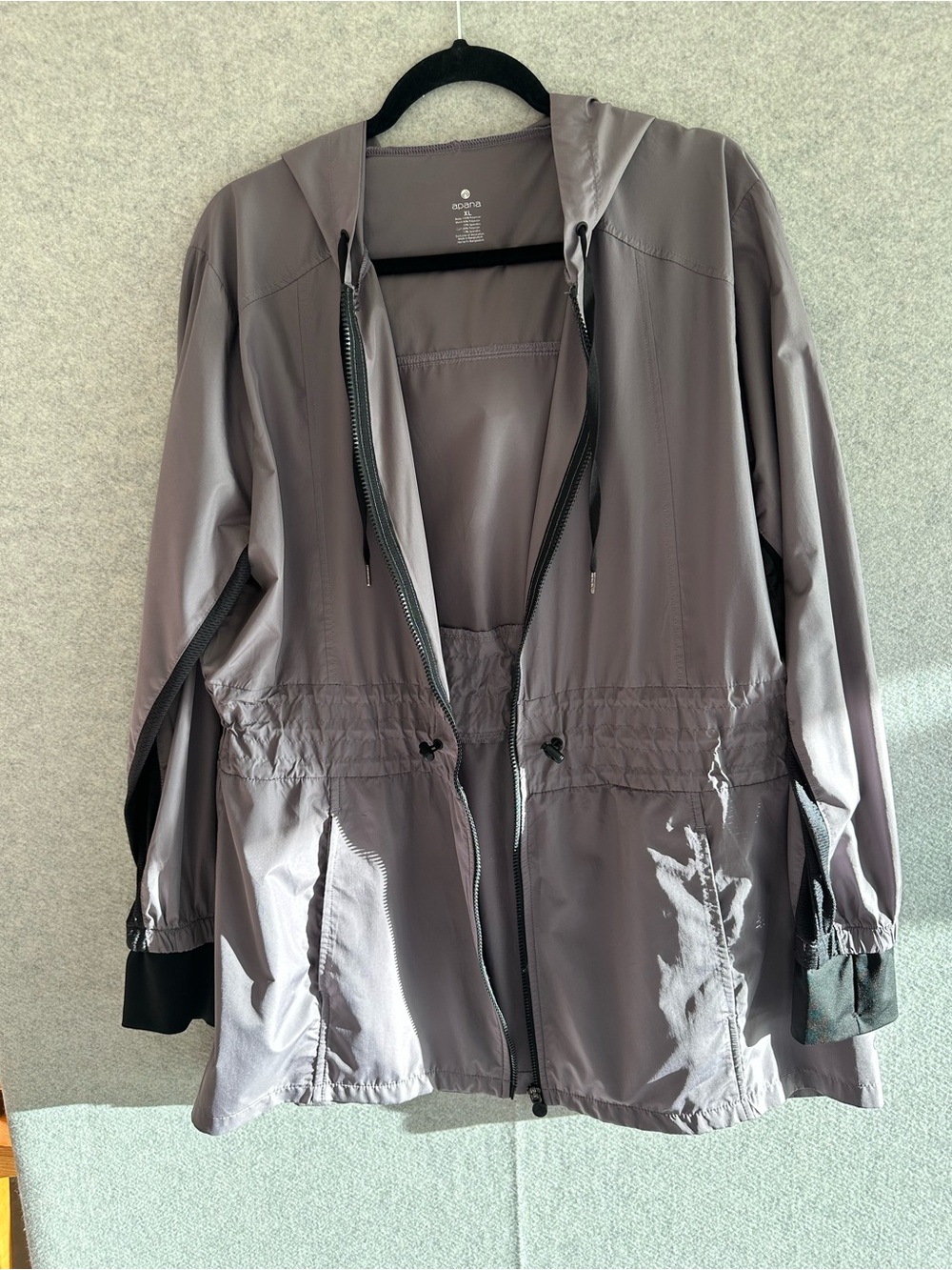 Apana Hooded Utility Jacket - Gray